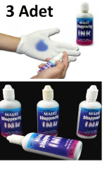 3 Adet Sihirli Şaka Mürekkebi