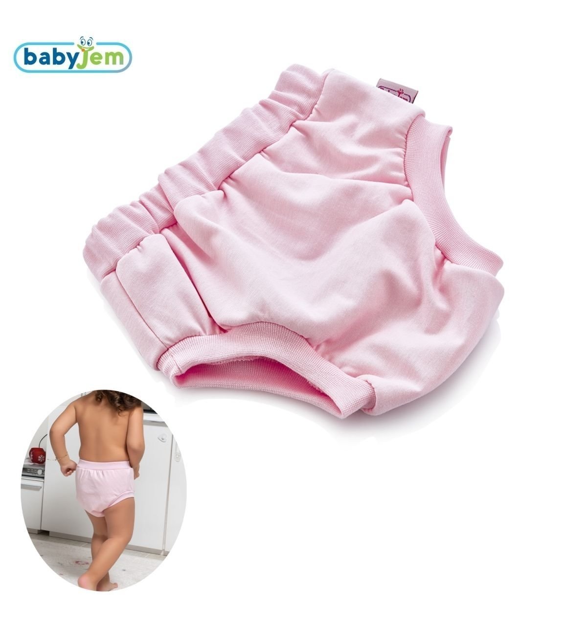 Babyjem Soft Alıştırma Külodu Pembe 2Yaş
