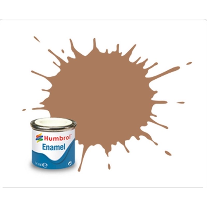Enamel Maket Boyası - Tan Mat - 14ml - N:118