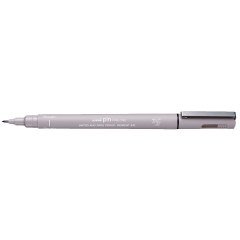 Pin Su Bazlı Fırça Uçlu Teknik Çizim Kalemi Light Grey