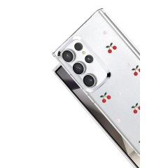 Samsung Galaxy S24 Ultra Fiyonk Desenli Kapak - Desen 9