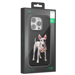 Venco  İphone 16 Pro Max Perma Desenli Kapak - Siyah