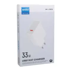 Weko Wk-27875 M11 Beyaz 33 Watt Turbo Usb Şarj Başlık Adaptörü