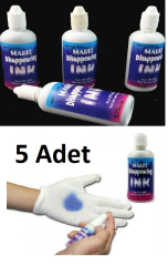 5 Adet Sihirli Şaka Mürekkebi