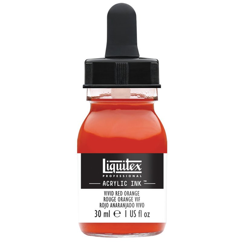 Akrilik Mürekkep 30ml - Vivid Red Orange