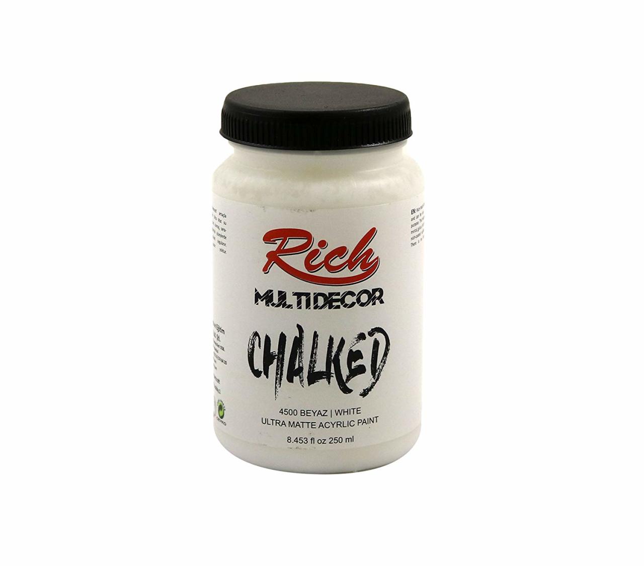 Multidecor Chalked Akrilik Boya- 250cc - Beyaz - N.4500