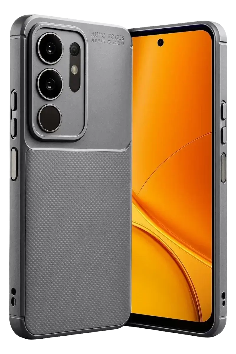 Newface Vivo Y29 4g Auto Focus Karbon Kapak - Gri