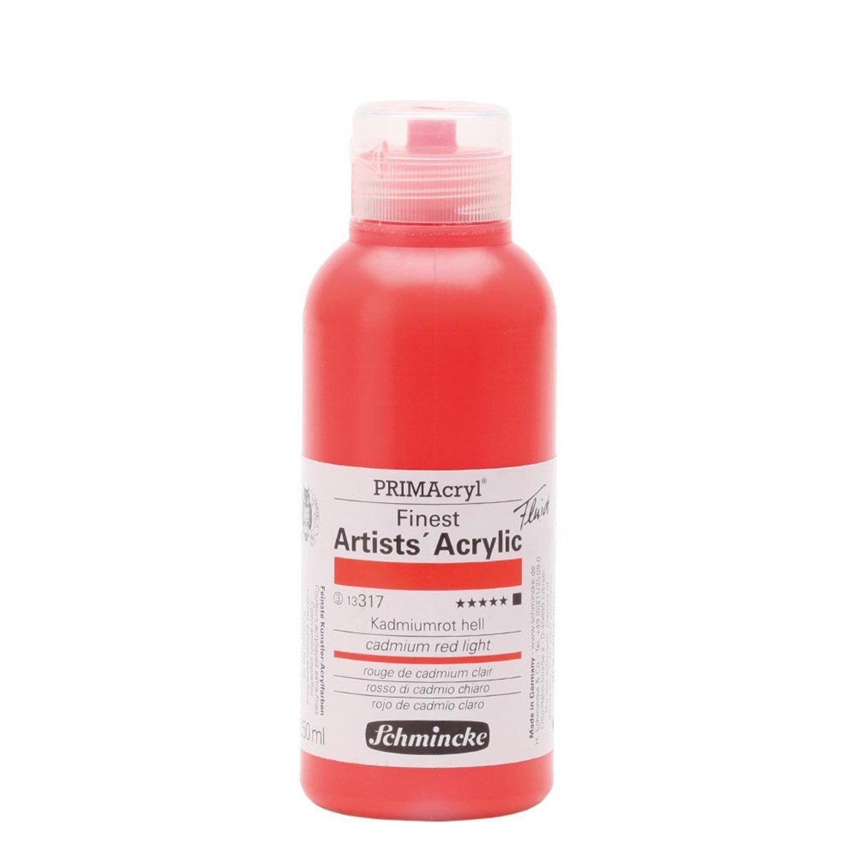 PRİMAcryl Artist Akrilik Boya - Cadmium Red Light - 250ml - Seri 3