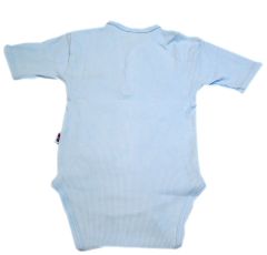 Sema Baby Yarım Kol Kaşkorse Badi (Body) - Mavi