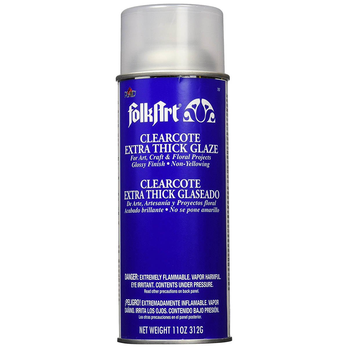 Folkart Extra Kalın Parlak Sprey Vernik, 312gr.