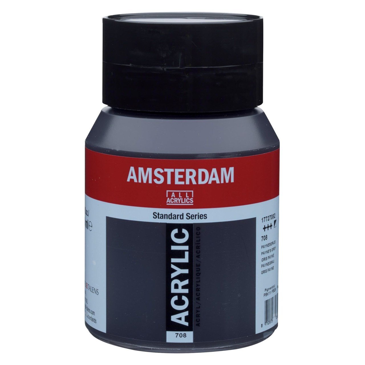 Akrilik Boya 500ml. N:708 Paynes Grey