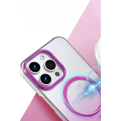 İphone 14 Pro Max Glossy Magsafe Kapak - Siyah