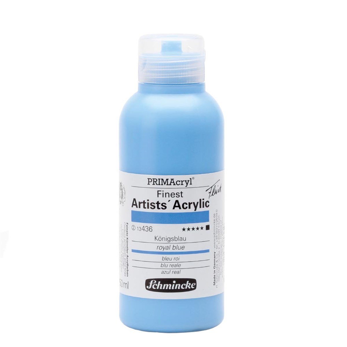 PRİMAcryl Artist Akrilik Boya - Royal Blue - 250ml - Seri 2