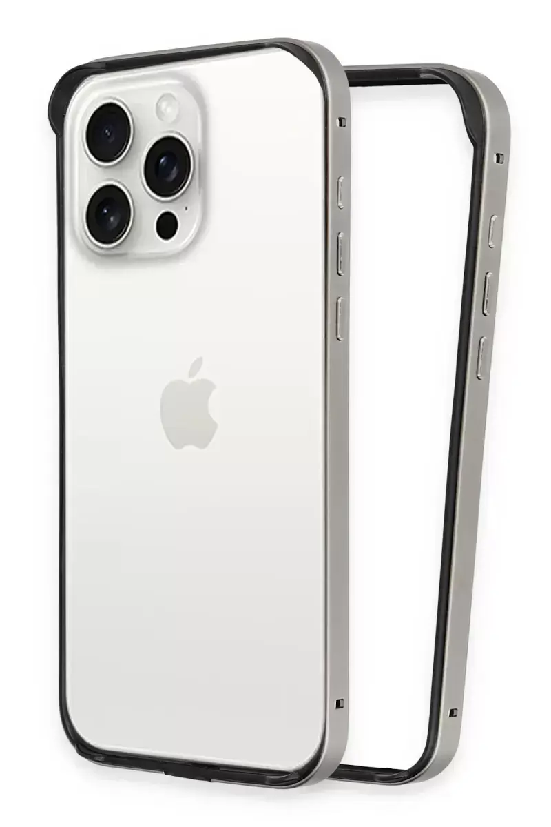 Joko İphone 14 Pro Max Land Bumper Koruma Kapak - Titan Gri