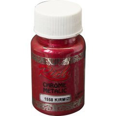 Chrome Metalik Boya - 60cc - Kırmızı - N.1558