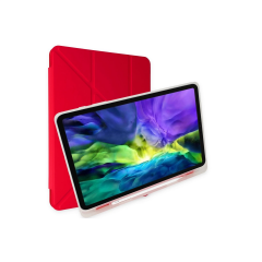 Samsung Galaxy T737 Tab S7 Fe 12.4 Kılıf Kalemlikli Mars Tablet Kılıfı - Kırmızı