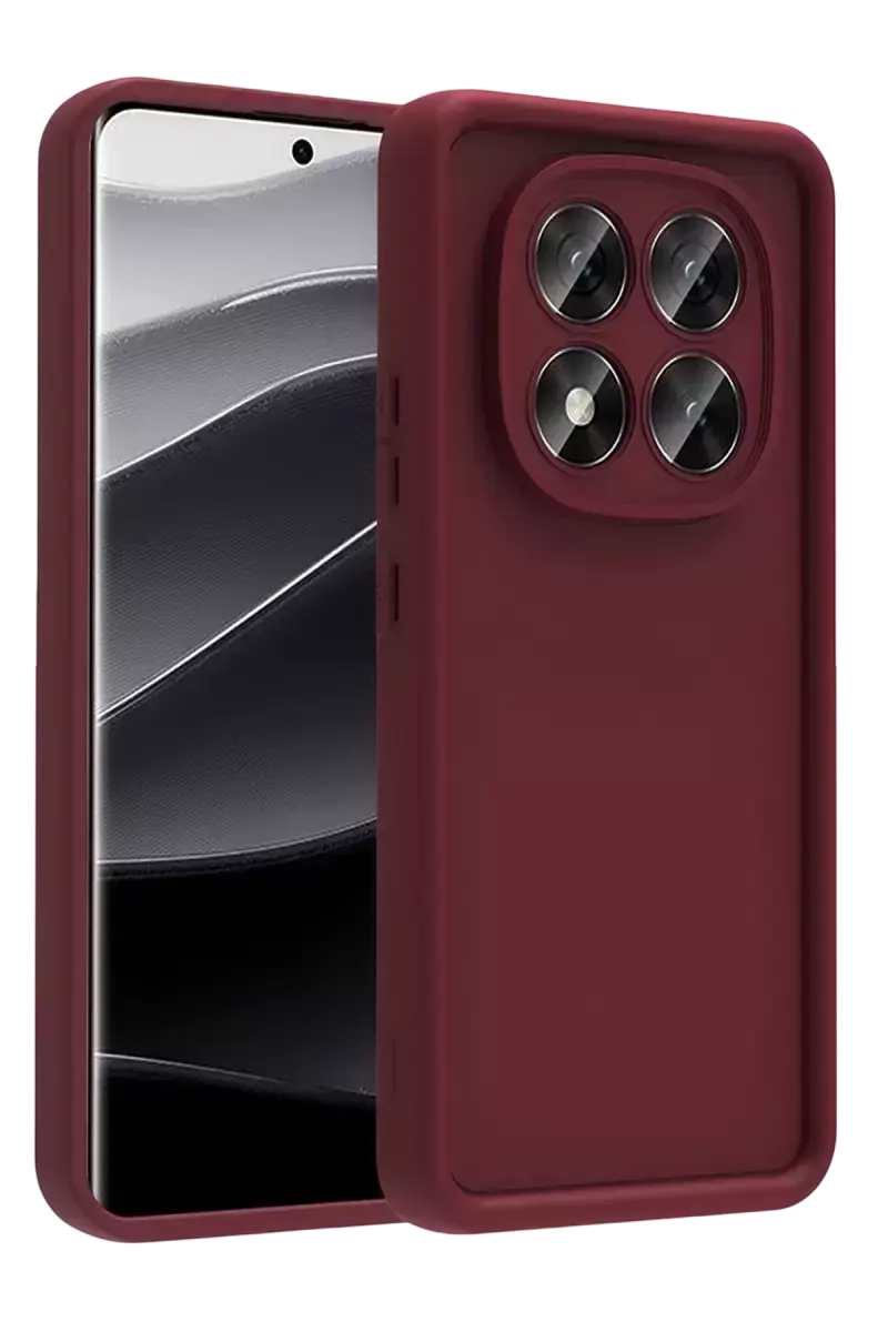 Newface Xiaomi Redmi Note 15 Pro 4g Viera Silikon - Bordo