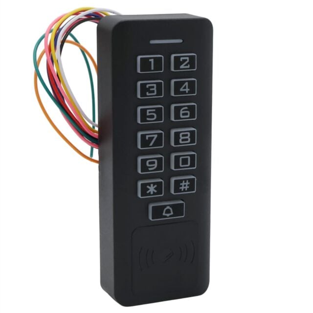 Novacom Nc-psc30 Ip68 Şifrematik Rfıd Kart Ve Şifreli Kapı Kilidi Suya Dayanıklı