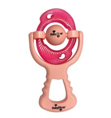 BabyTime BT203 Çıngıraklı Sulu Diş Kaşıyıcı - Pembe
