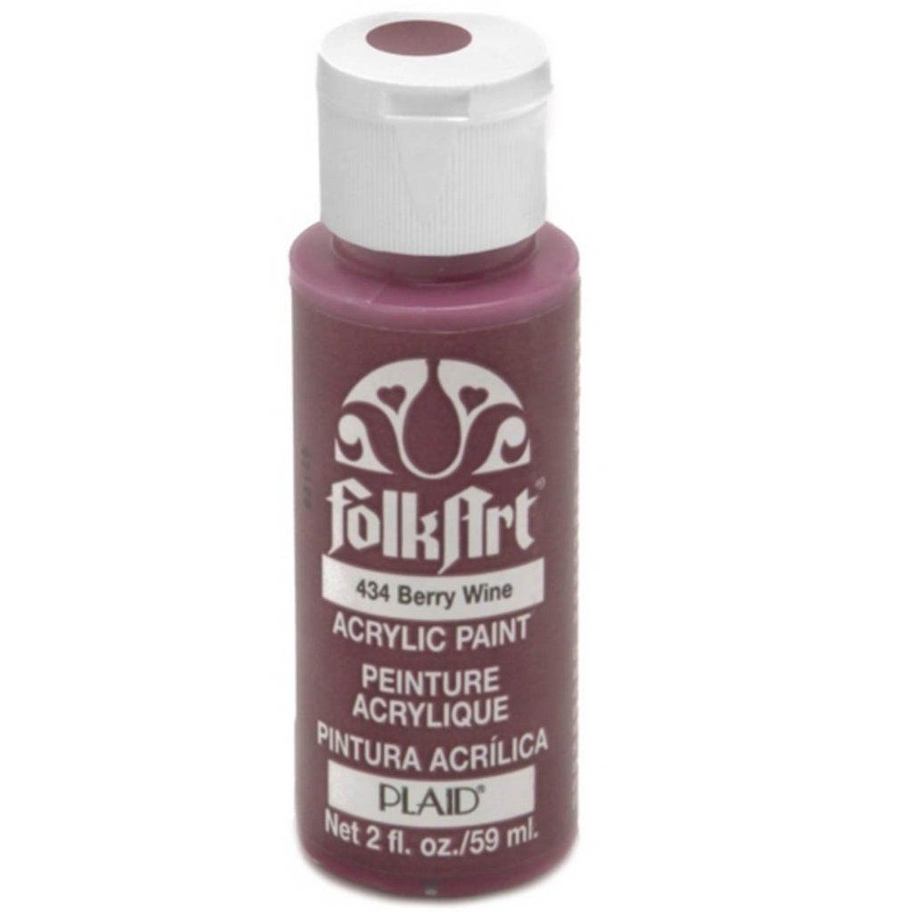 Folkart Akrilik Boya 59 ml - 434 Berry Wine