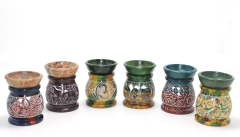 Obsidian Taşı Buhurdanlık Ksk2229