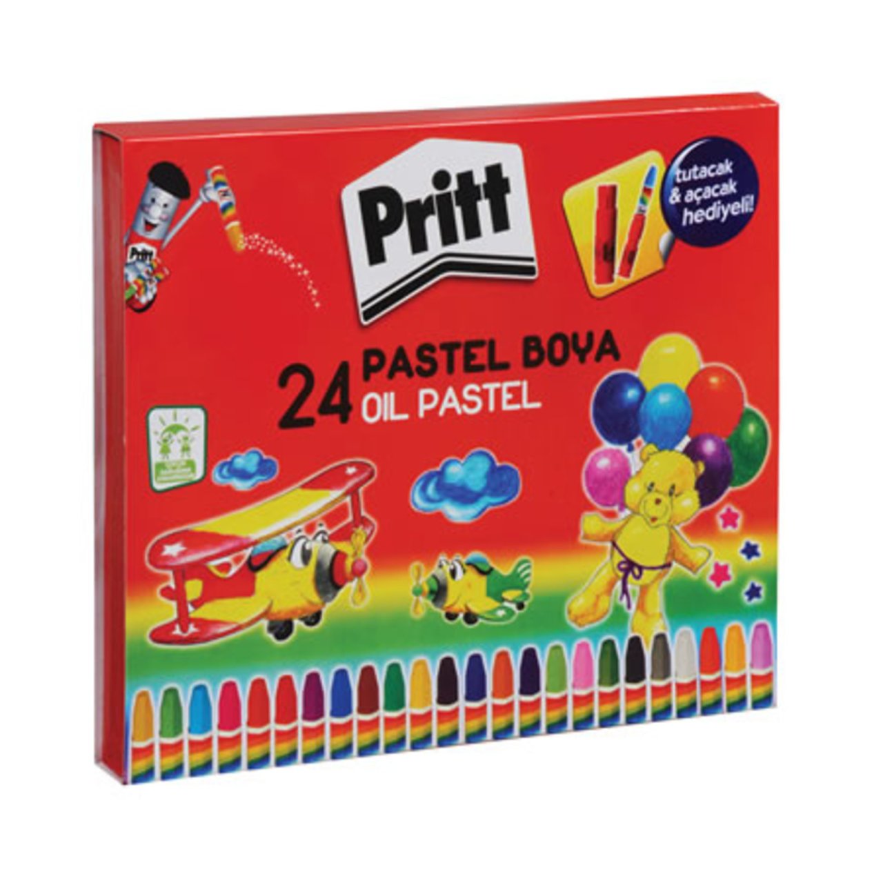 Pastel Boya Seti 24 Renk
