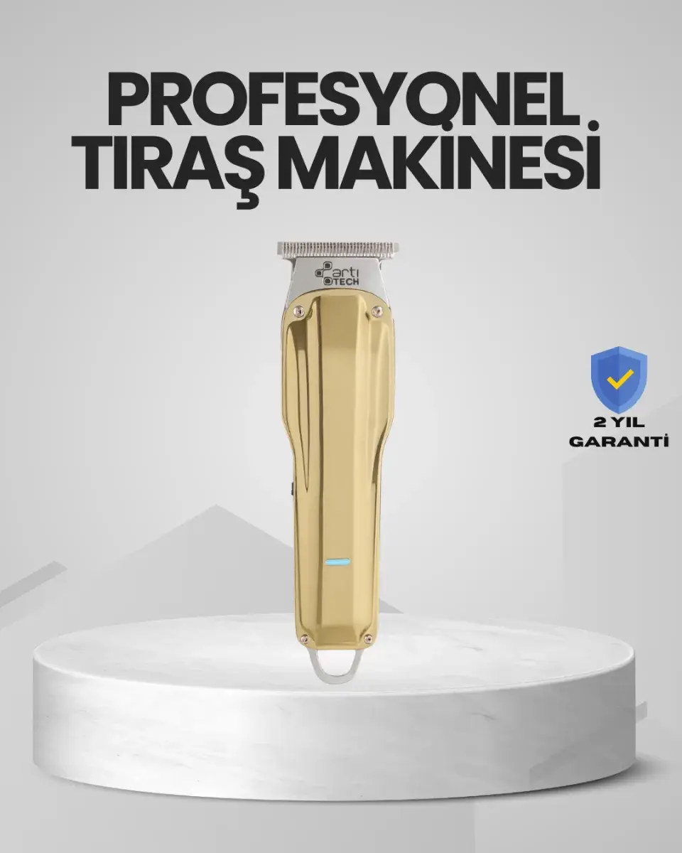 Usb Şarjlı Saç Sakal Kesme Makinesi Hassas Detay Kesim İçin