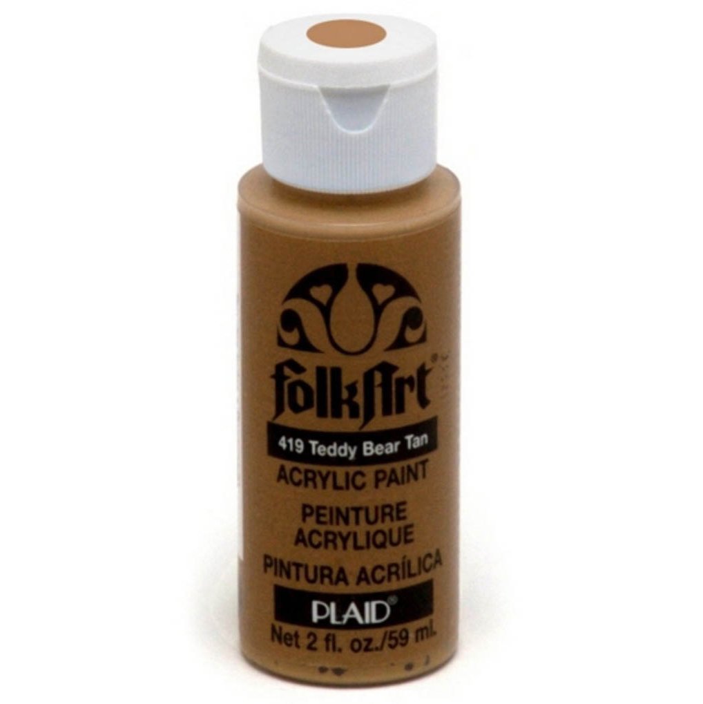 Folkart Akrilik Boya 59 ml - 419 Teddy Bear Tan