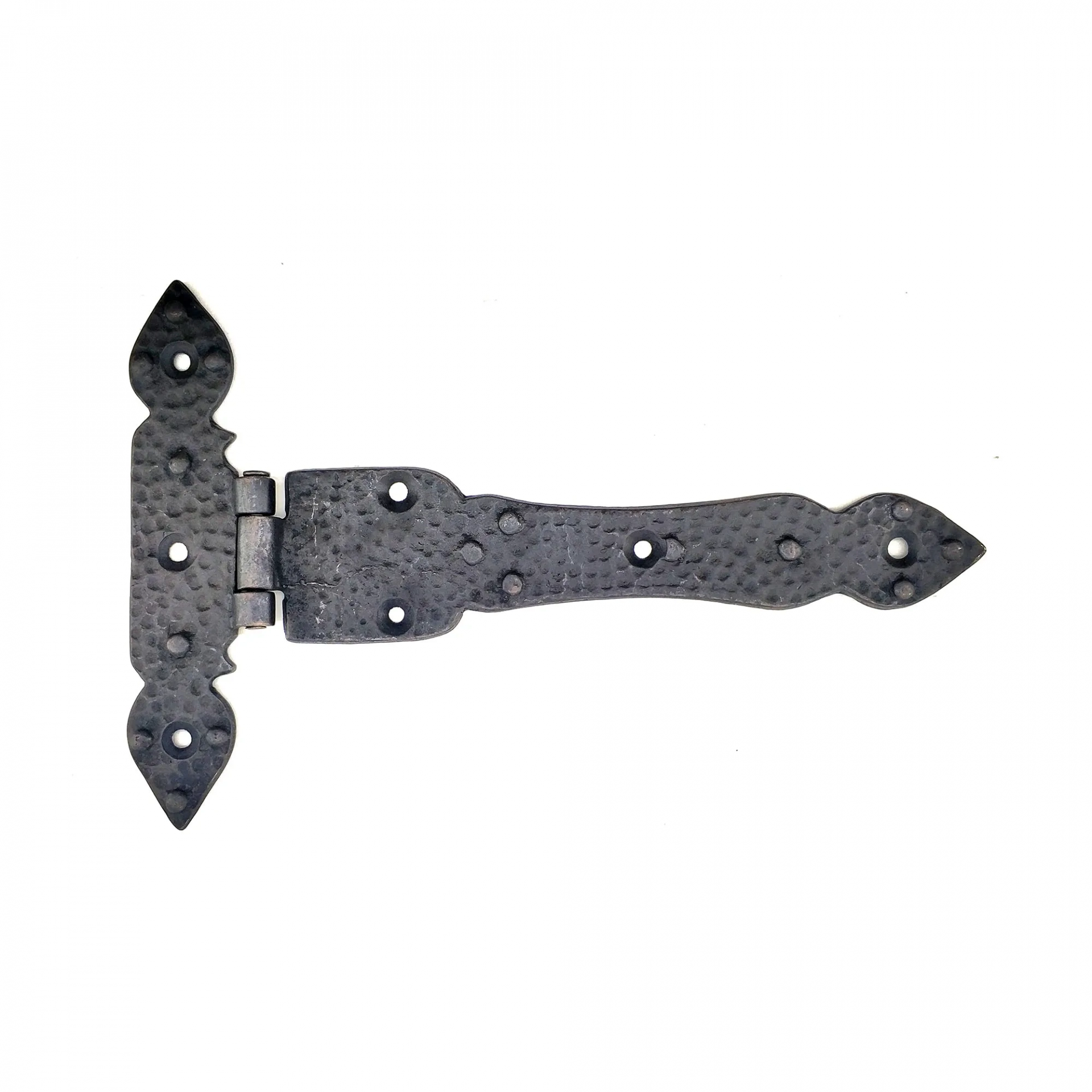 Antika Tarz Dekoratif Pirinç Kuyruklu Düğmeli Menteşe No3 - 155x240 Mm, Oksit