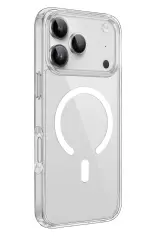 Newface İphone 17 Pro Kılıf Pc Real Magsafe Kapak - Şeffaf