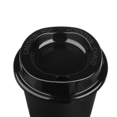 Kahve Bardağı - Kapaklı Krem 473 Ml