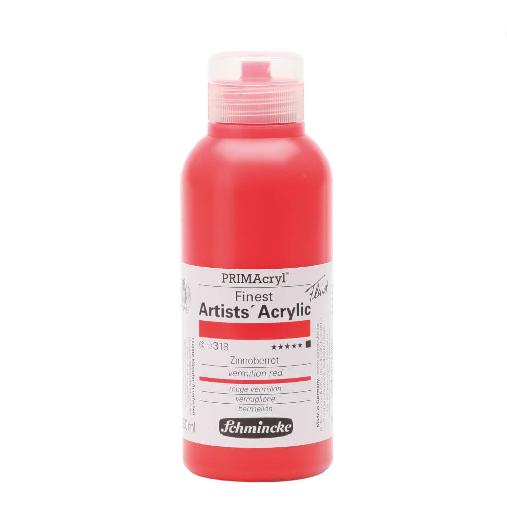PRİMAcryl Artist Akrilik Boya - Vermilion Red - 250ml - Seri 3