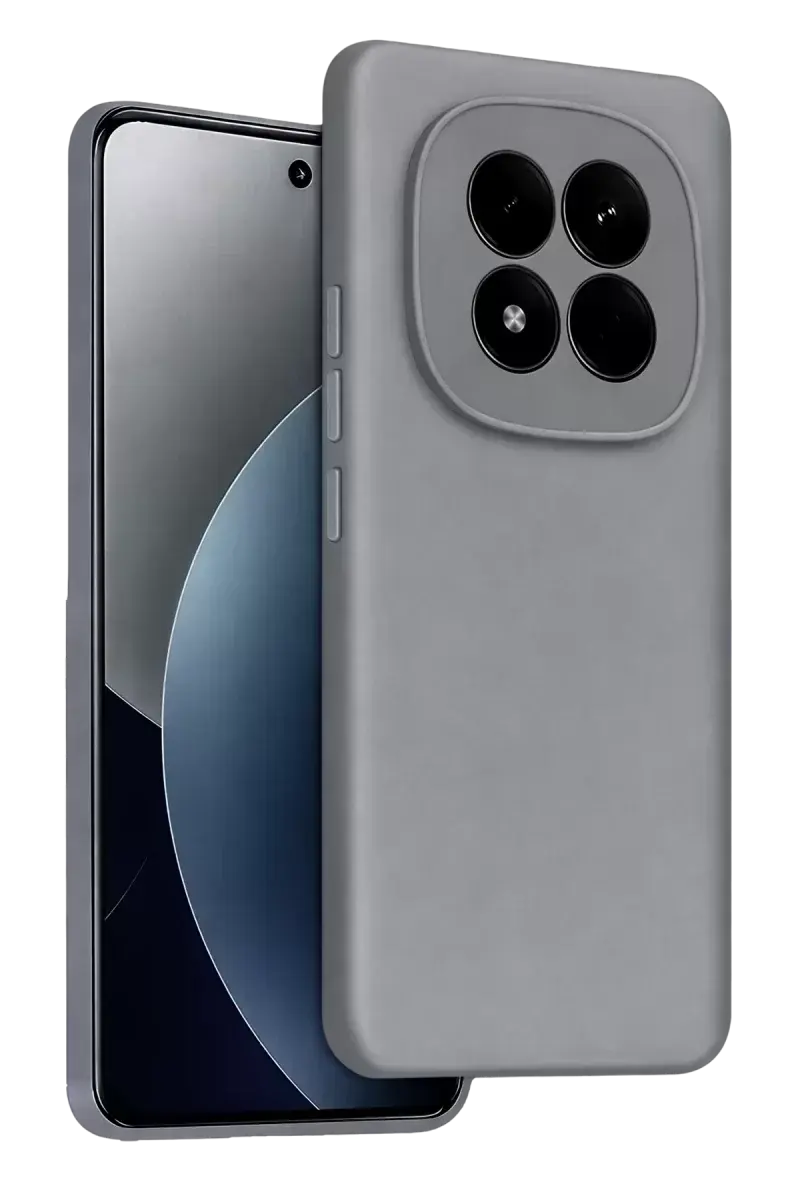 Newface Xiaomi Redmi Note 15 4g First Silikon - Gri