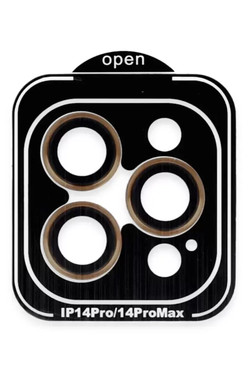 Joko İphone 15 Pro Max Pvd Metal Kamera Lens - Turuncu