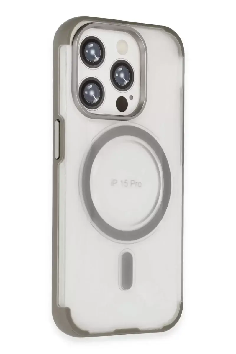 Joko Apple İphone 15 Pro Hilton Magsafe Kapak - Titan Gri
