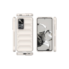 Xiaomi Mi 12t Pro Kılıf Optimum Silikon - Krem