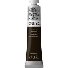 Winton Yağlı Boya 200ml - N:24 Ivory Black