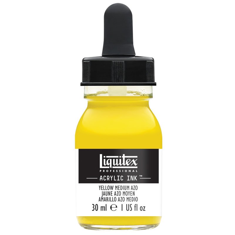 Akrilik Mürekkep 30ml - Yellow Medium Azo