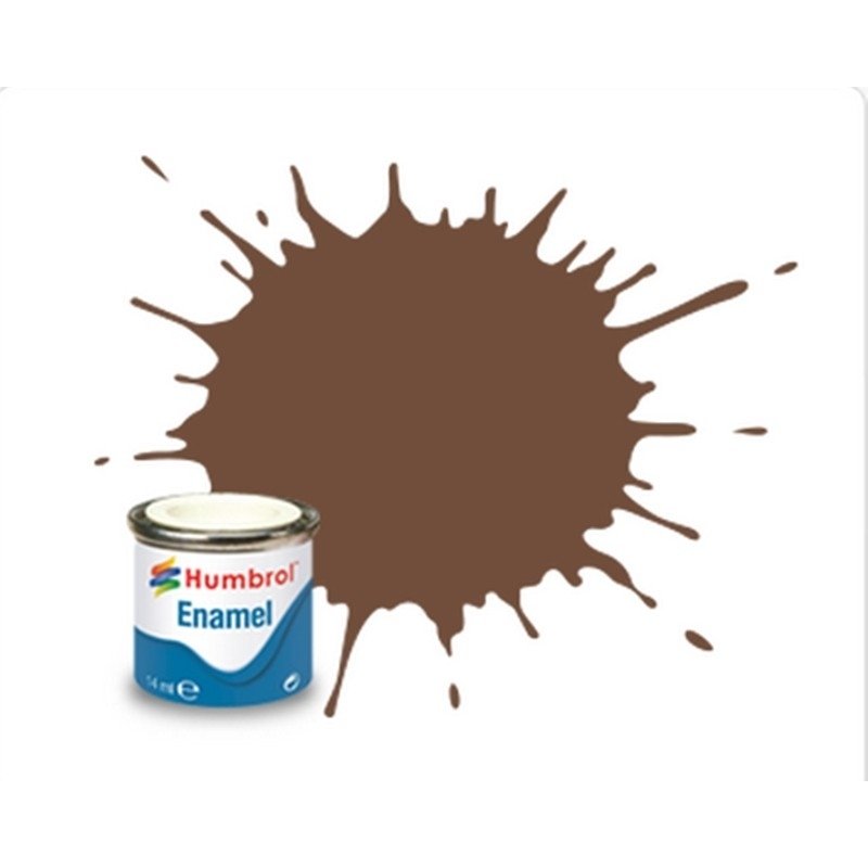 Enamel Maket Boyası - Chocolate Mat - 14ml - N:98