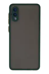 Newface Samsung Galaxy A02 Kılıf Montreal Silikon Kapak - Yeşil