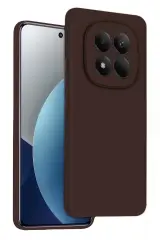 Newface Xiaomi Redmi Note 15 4g First Silikon - Kahverengi