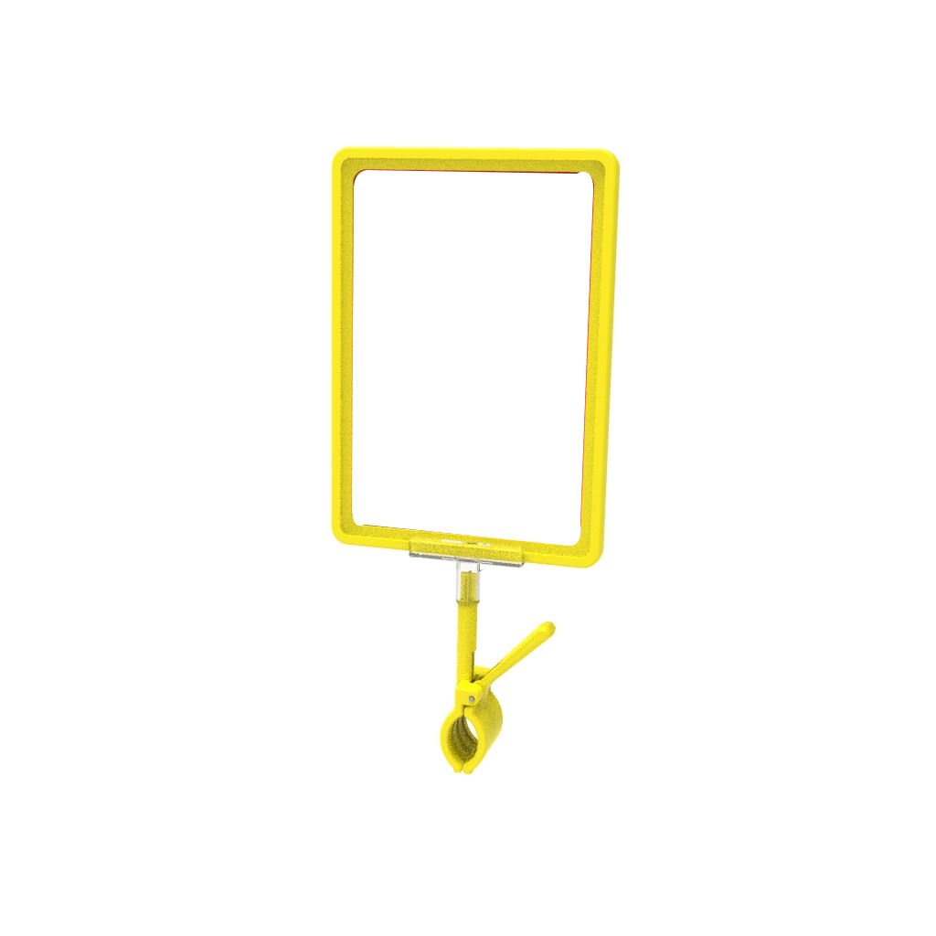 Mandallı A6 Çerçeve Takımı Sarı - 10 Adet