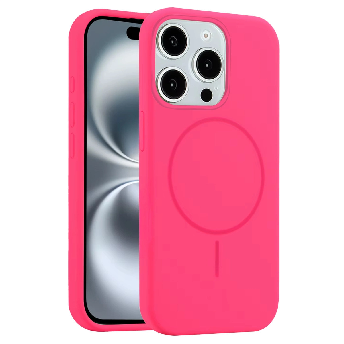Joko  İphone 14 Pro Max Kılıf Jully Magsafe Kapak - Pembe
