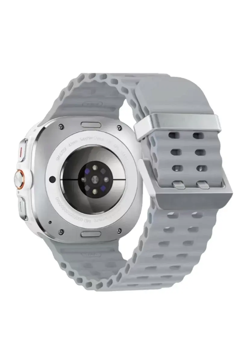 Newface Watch 7 Ultra Kr417 Rug Silikon Kordon - Gri