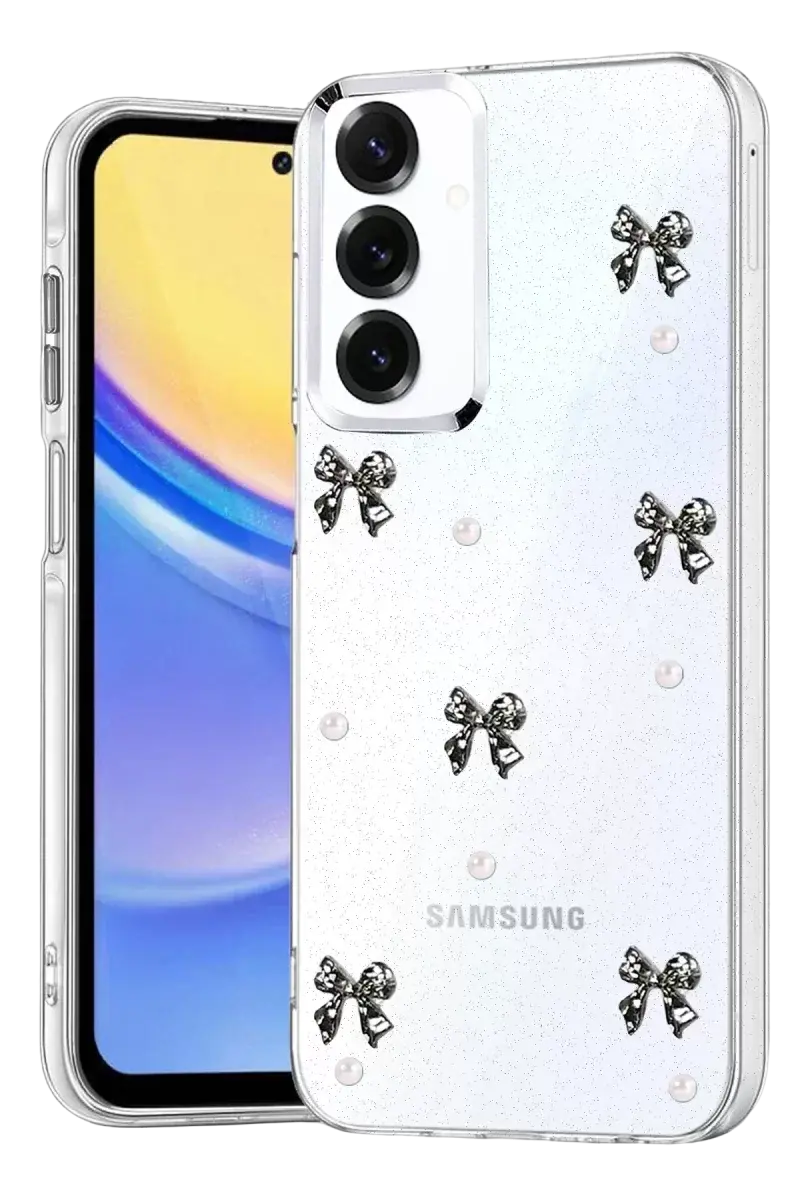 Newface Samsung Galaxy S23 Fe Fiyonk Desenli Kapak - Desen 8