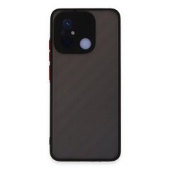 Xiaomi Redmi 12c Kılıf Montreal Silikon Kapak - Siyah