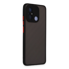 Xiaomi Redmi 12c Kılıf Montreal Silikon Kapak - Siyah