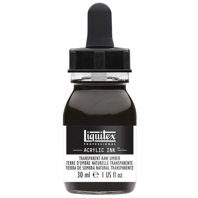 Akrilik Mürekkep 30ml - Transparent Raw Umber