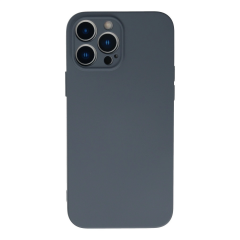 İphone 13 Pro Kılıf Nano İçi Kadife Silikon - Gri