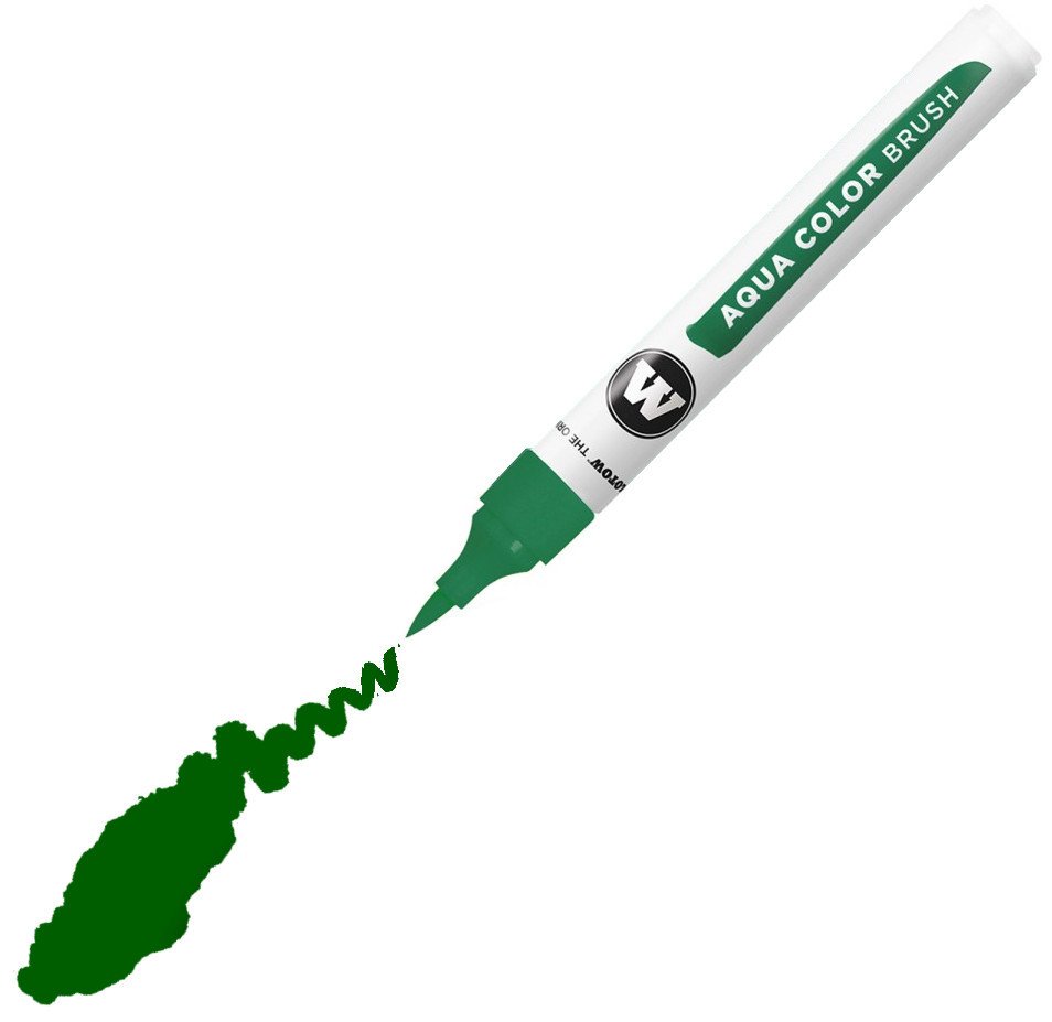Aqua Color Brush Fırça Uçlu Kalem N:015 Dark Green